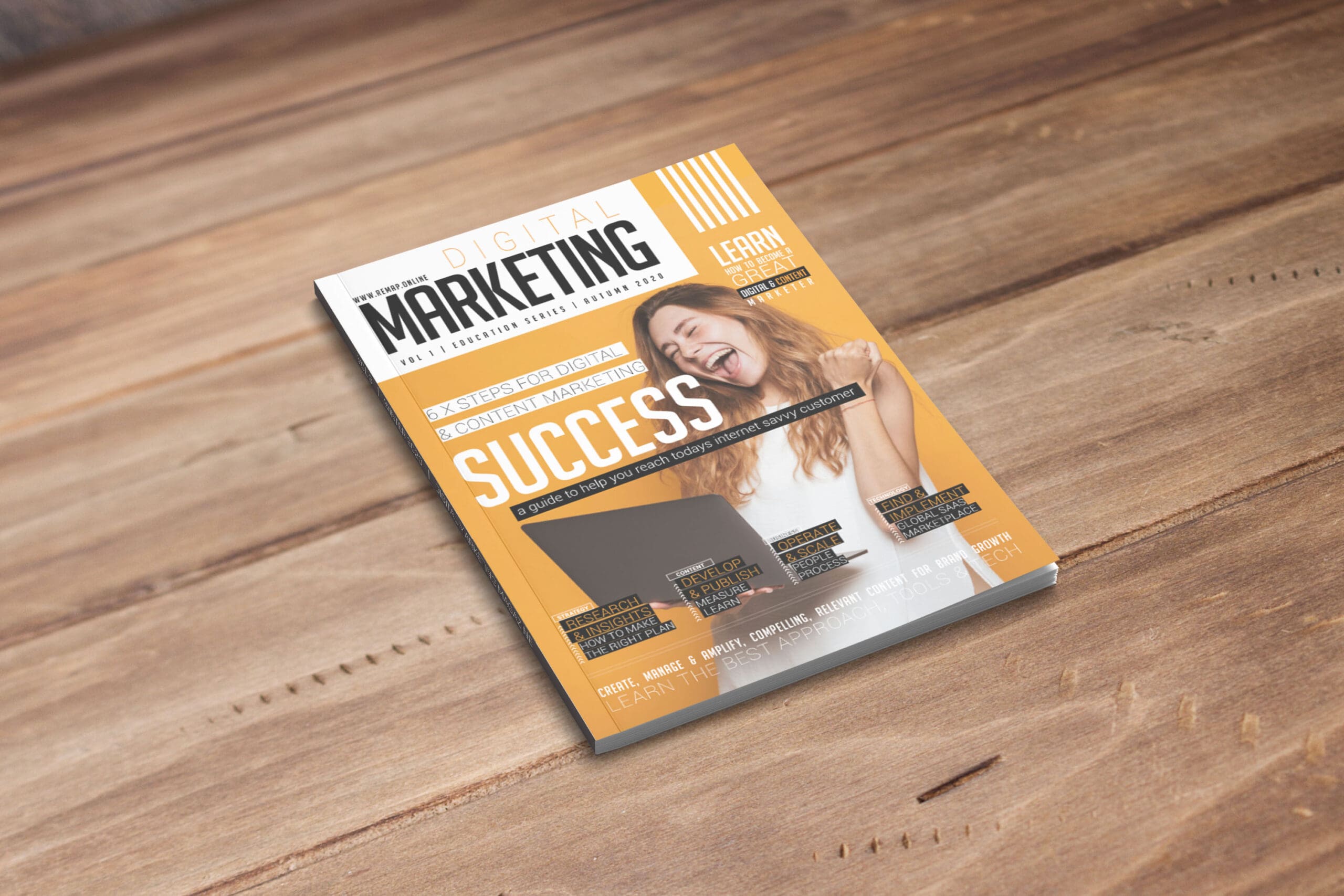 Digital Marketing Magazine Vol 1 Six Steps for Success