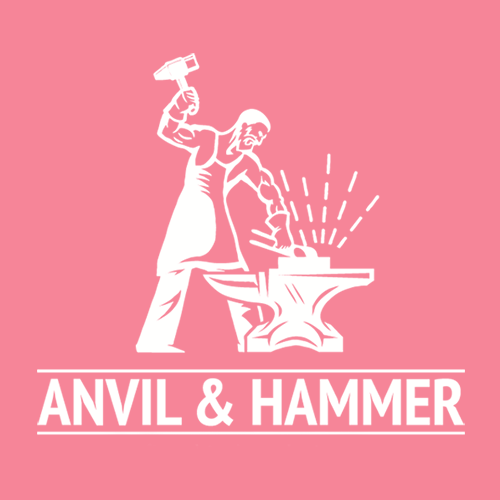 Anvil and Hammer Fine Kitchen Knives (White + Red)