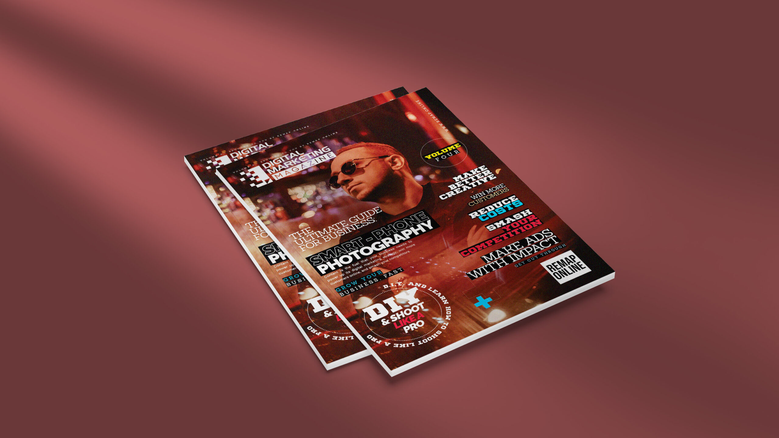 Digital Marketing Magazine Cover – Volume 4 (16×9)