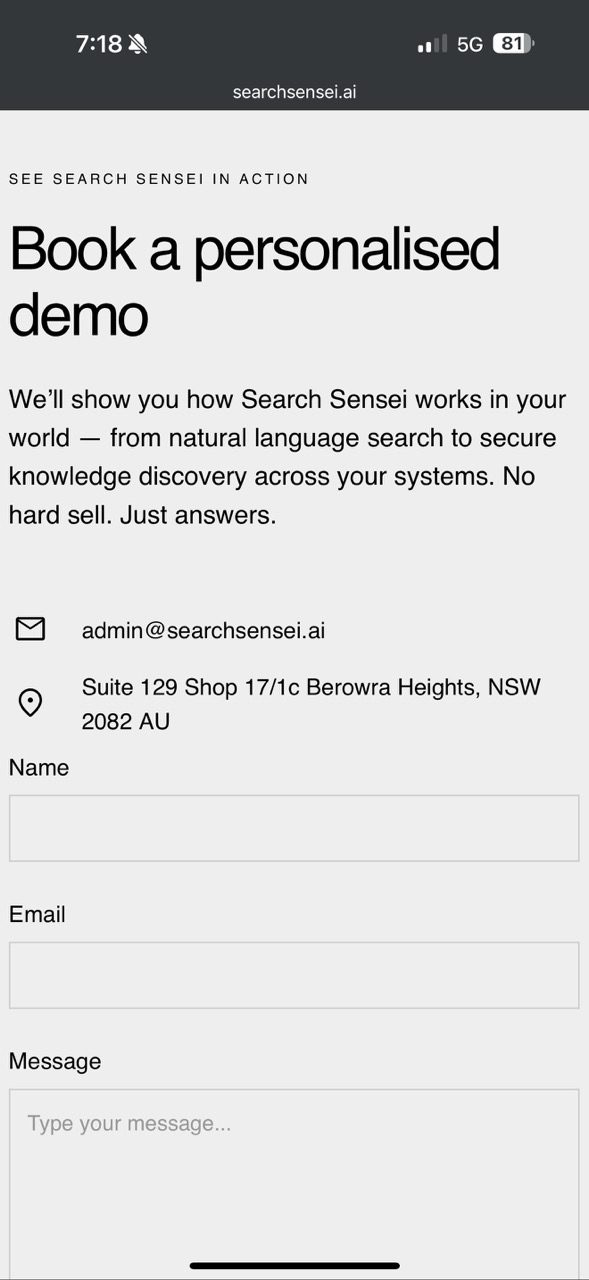 Search Sensei mobile screenshot (2)